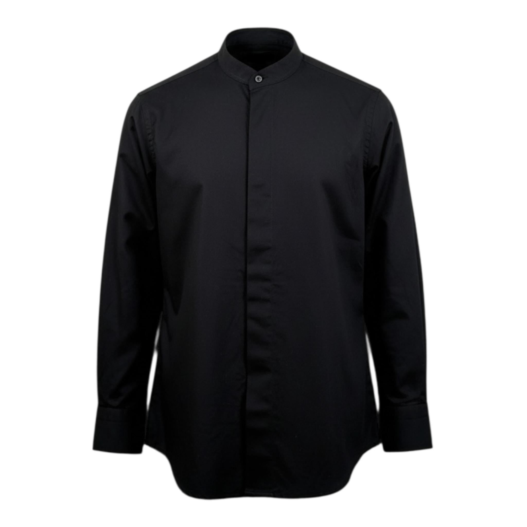 Limited Edition Camicia tinta unita Collo Coreano Nero per Bambino RRJRRJ NERO LIMITED EDITION 