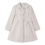 MAYORAL cappotto tinta unita cn finte tasche Beige per Bambina 4484XX BEIGE MAYORAL 