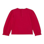 Mayoral Shirt Girocollo Tinta Unita con Stampa per Neonata 1015 ROSSO MAYORAL 