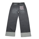 Gaelle Jeans tinta unita Modello Palazzo Nero per Bambina 2741PD0981 NERO GAELLE 