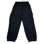 Disclaimer Pantalone Modello Tuta Tinta Unita con Logo per Bambino 25EDK58403 NERO DISCLAIMER 