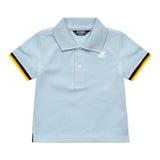 K-Way Polo Mezza Manica Tinta Unita per Neonato K71374WXX AZZURRO K-WAY 