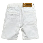 Daniele Alessandrini Bemruda tinta unita con Girovita Regolabile Bianco per Neonato 129P0834 BIANCO DANIELE ALESSANDRINI 