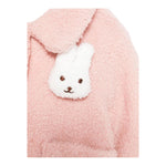 LIU JO cappotto tinta unita con cappuccio Rosa per Neonata HF4028 ROSA LIU JO 