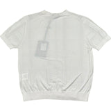 Paolo Pecora T-Shirt Girocollo Tinta Unita con Trafori per Bambino PP4279 BIANCO PAOLO PECORA 