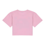 Dolce & Gabbana T-Shirt Girocollo Tinta Unita con Logo per Neonata F1452 ROSA DOLCE & GABBANA 