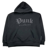 JOHN RICHMOND felpa chiusa con cappuccio tinta unita con stampa Nero per Bambino RBA25021FE NERO JOHN RICHMOND 