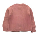 BABIDU cardigan tinta unita con bottoni in contrasto Rosa per Bambina 60682F ROSA BABIDU 