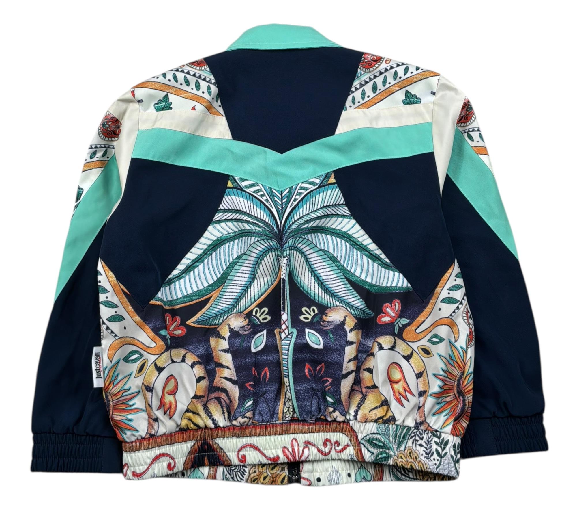 Just Cavalli Giubbino Stampa Fantasia con Zip per Bambino JBP26081GB MULTICOLOR JUST CAVALLI 