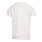 Dou Dou T-Shirt Girocollo Tinta Unita con Stampa per Bambino DW8P21 BIANCO DOU DOU 
