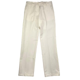 Manila Grace Schlichte Hose mit elastischem Bund in Creme für Mädchen