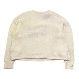 Philosophy Maglia Girocollo Tinta Unita con Logo per Bambina I9E610 PANNA PHILOSOPHY 