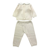 BABY LORD completo maglia-leggins tinta unita Panna per Neonata 521 PANNA BABY LORD 