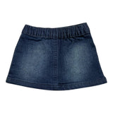 EMC gonna in denim tinta unita con elastico in vita Blu per Neonata AZ4162 BLU EMC 