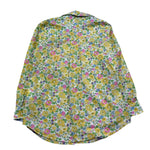 Saint Barth Camicia Manica Lunga Fantasia Floreale per Bambina BRIG00300922 BIANCO SAINT BARTH 