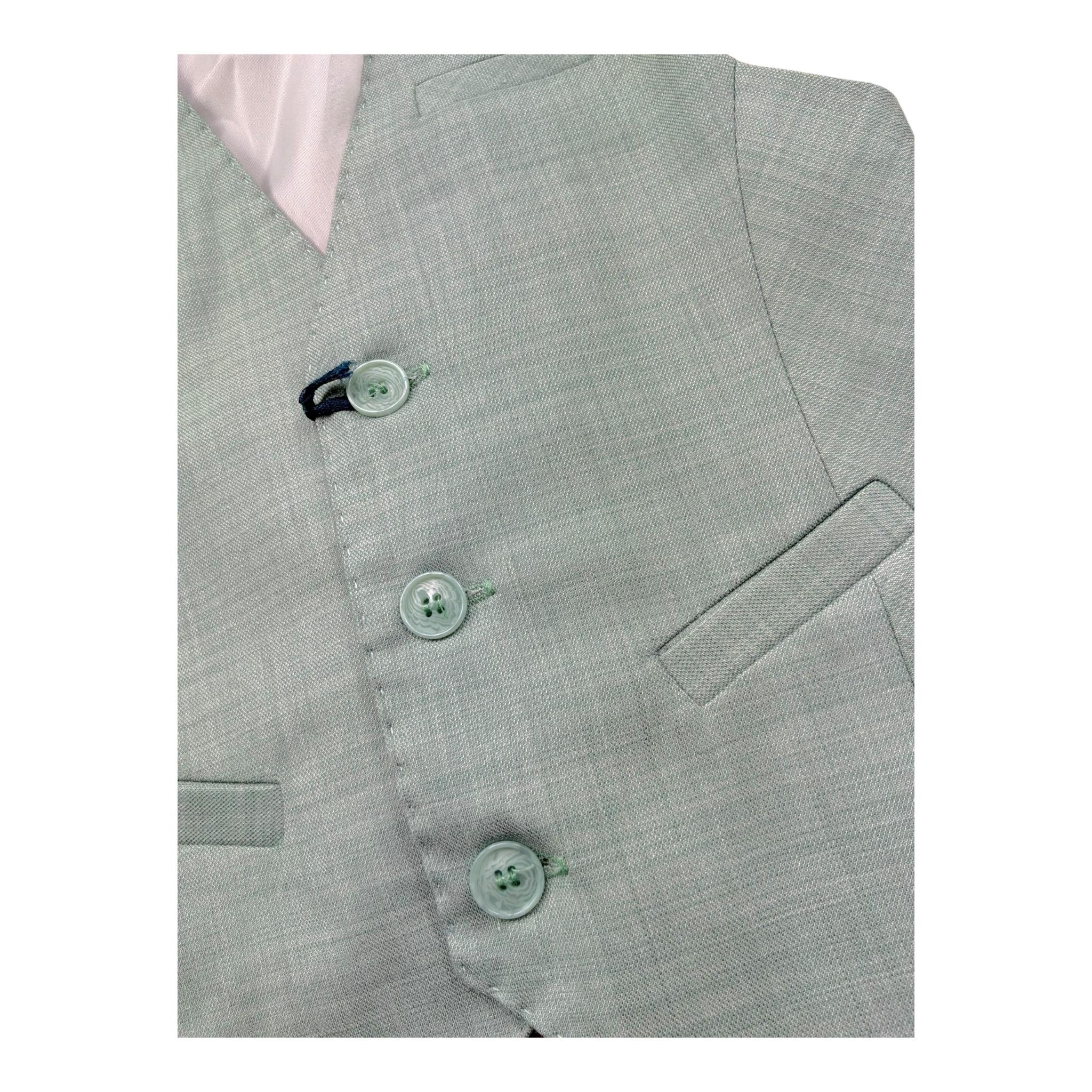 Manuel & Frank Gilet Tinta Unita per Bambino MF5296B VERDE MANUEL & FRANK 