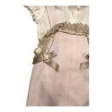 Helle Farben 2-teiliges Set Shirt-Latzhose Rosa für Baby Mädchen