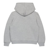 DSQUARED2 felpa chiusa con cappuccio tinta unita con stampa logo Grigio per Bambino DQ2616 GRIGIO DSQUARED2 