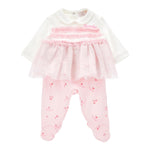 MONNALISA completo 2 pezzi shirt-ghettina Rosa per Neonata 35D501 ROSA MONNALISA 