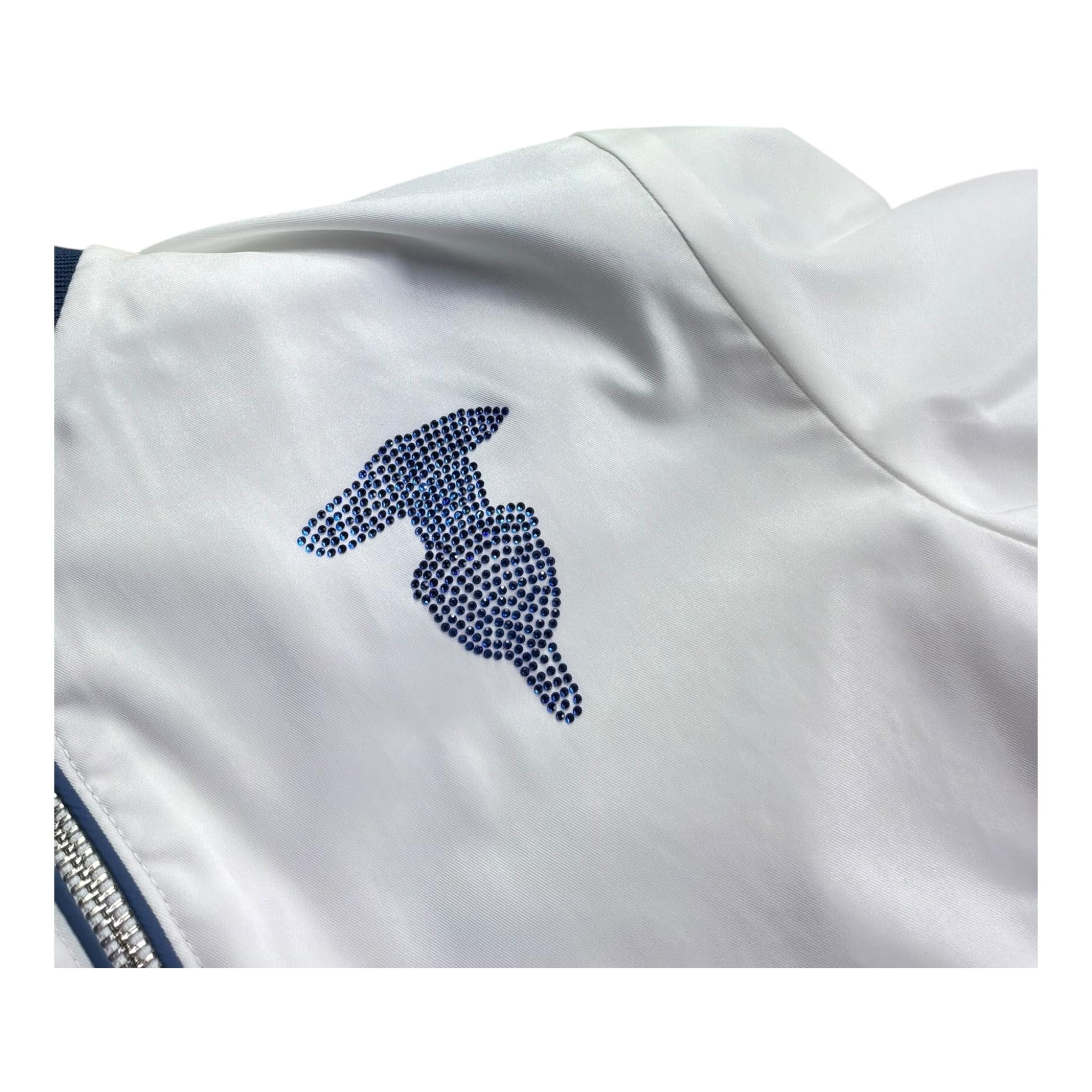 Trussardi Giubbino Tinta Unita con Zip  per Bambina TGP26060GB BIANCO TRUSSARDI 