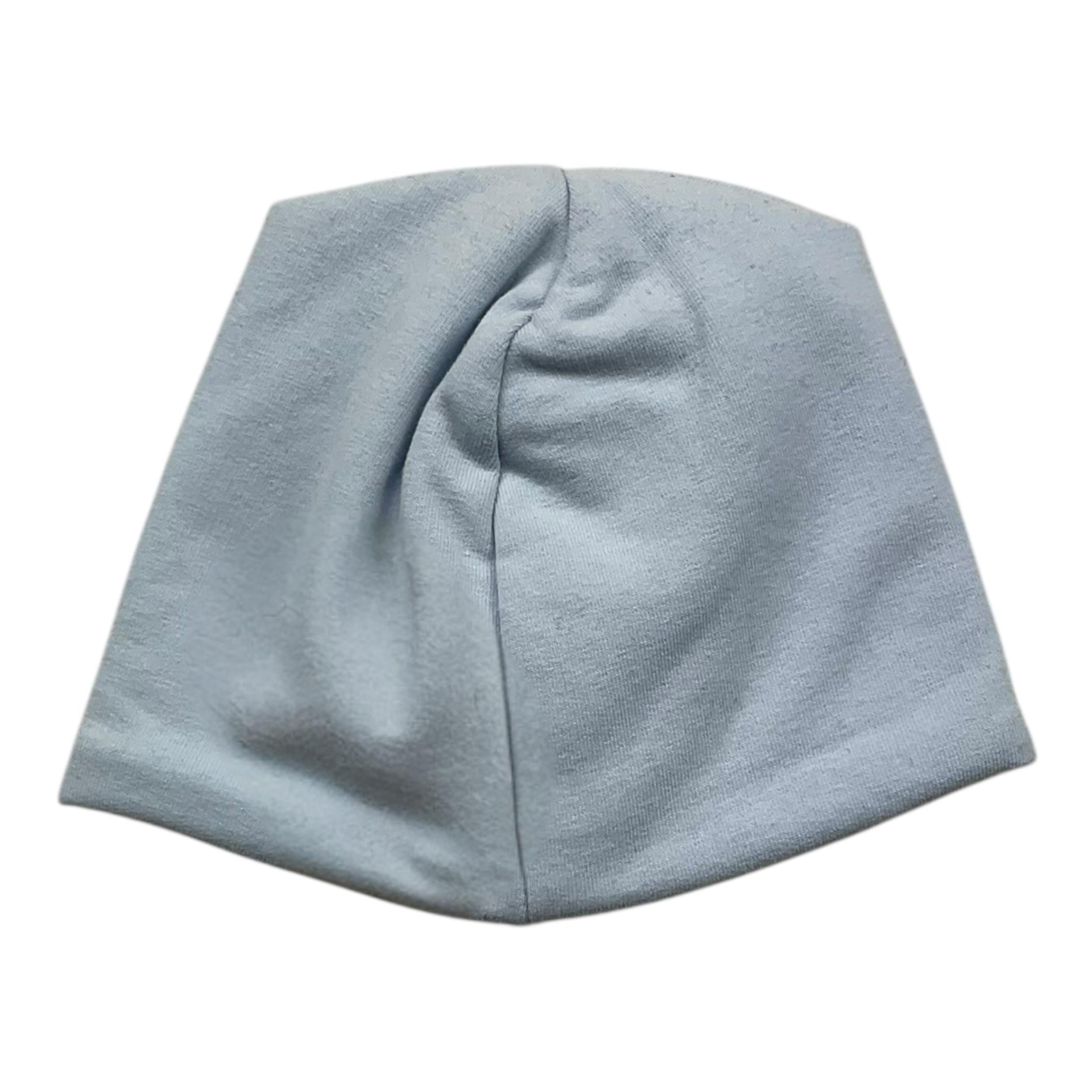 LE BEBE' cappello tinta unita con stampa Azzurro per Neonato LBB3868 AZZURRO LE BEBE' 