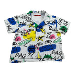 Cesare Paciotti Camicia Mezza Manica tinta unita Stampe Bianco per Neonato CMP5101BNX BIANCO CESARE PACIOTTI 