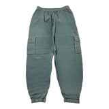 CP Company Cargohose, einfarbig, elastischer Bund, grün, für Jungen
