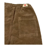 MANUEL RITZ pantalone tinta unita con elastico in vita in camoscio Marrone per Bambino MR1906 MARRONE MANUEL RITZ 