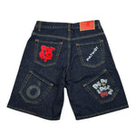 Patriot Bermuda In Denim Tinta Unita con Stampe per Bambino PJ3S2SPCK31C31 BLU PATRIOT 