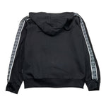 KAPPA felpa tinta unita con zip e cappuccio Nero per Bambino 371X4ZW NERO KAPPA 