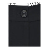 MOSCHINO pantalone tinta unita modello palazzo Nero per Bambina 242GJ2119 NERO MOSCHINO 