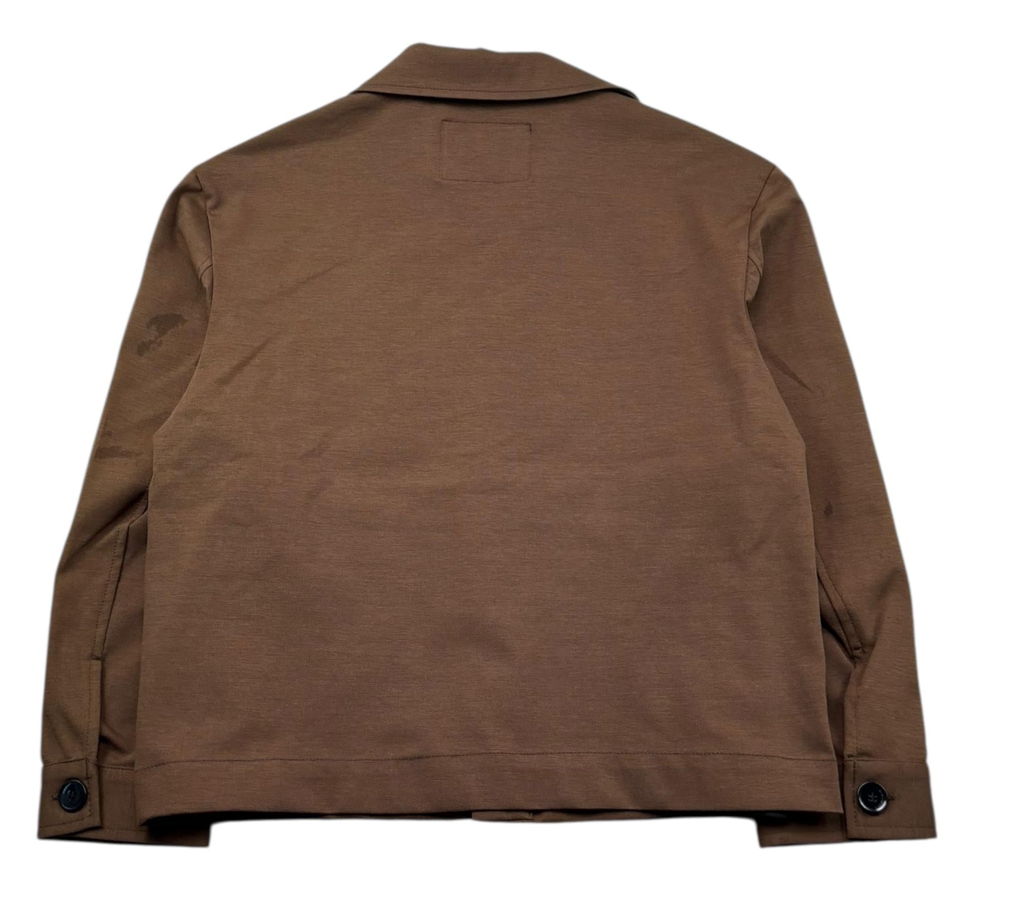 Paolo Pecora Camicia Manica Lunga Tinta Unita per Bambino PP4182 MARRONE PAOLO PECORA 