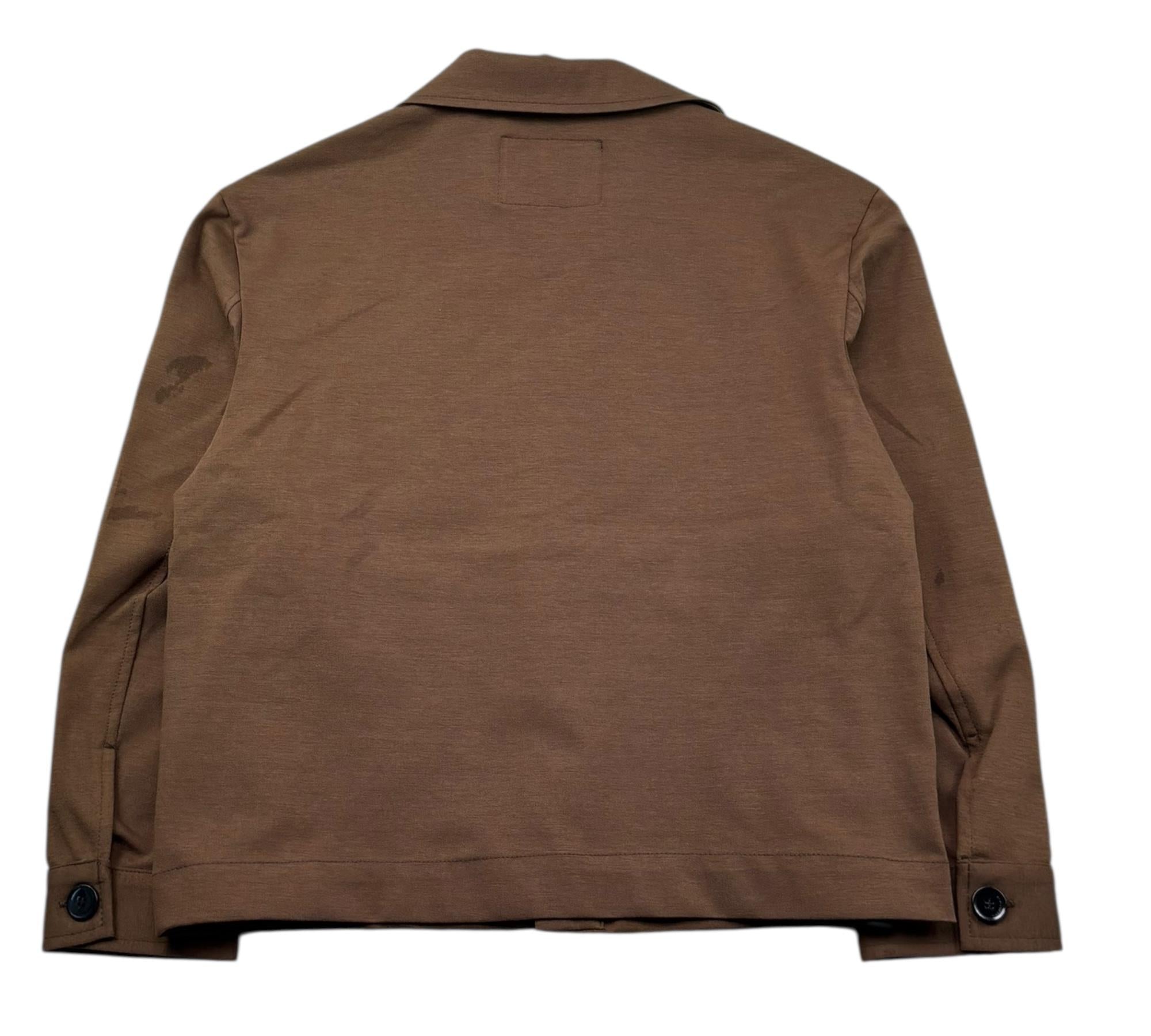 Paolo Pecora Camicia Manica Lunga Tinta Unita per Bambino PP4182 MARRONE PAOLO PECORA 