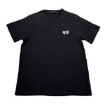 I'M Brian T-Shirt tinta unita con Stampa Nero per Bambino TS1924J NERO I'M BRIAN 