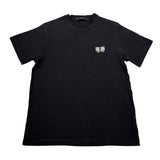 I'M Brian T-Shirt tinta unita con Stampa Nero per Bambino TS1924J NERO I'M BRIAN 