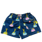 Saint Barth Costume Stampa Fantasia per Bambino JEA0001JEAN BLU SAINT BARTH 