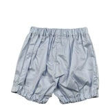 Malvi & Co Bermuda Tinta Unita con Elastico In Vita per Neonato S23N154CUCF AZZURRO MALVI & CO 