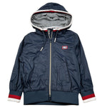 Sun68 Giubbino tinta unita con Cappuccio Blu per Neonato R303022 BLU SUN68 