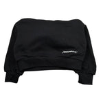 Hinnominate Felpa Tinta Unita con Stampa E Cappuccio per Bambina 3641FY00020 NERO HINNOMINATE 