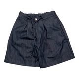 Brian Rush Einfarbige Bermudashorts mit elastischer Taille Blau für Jungen