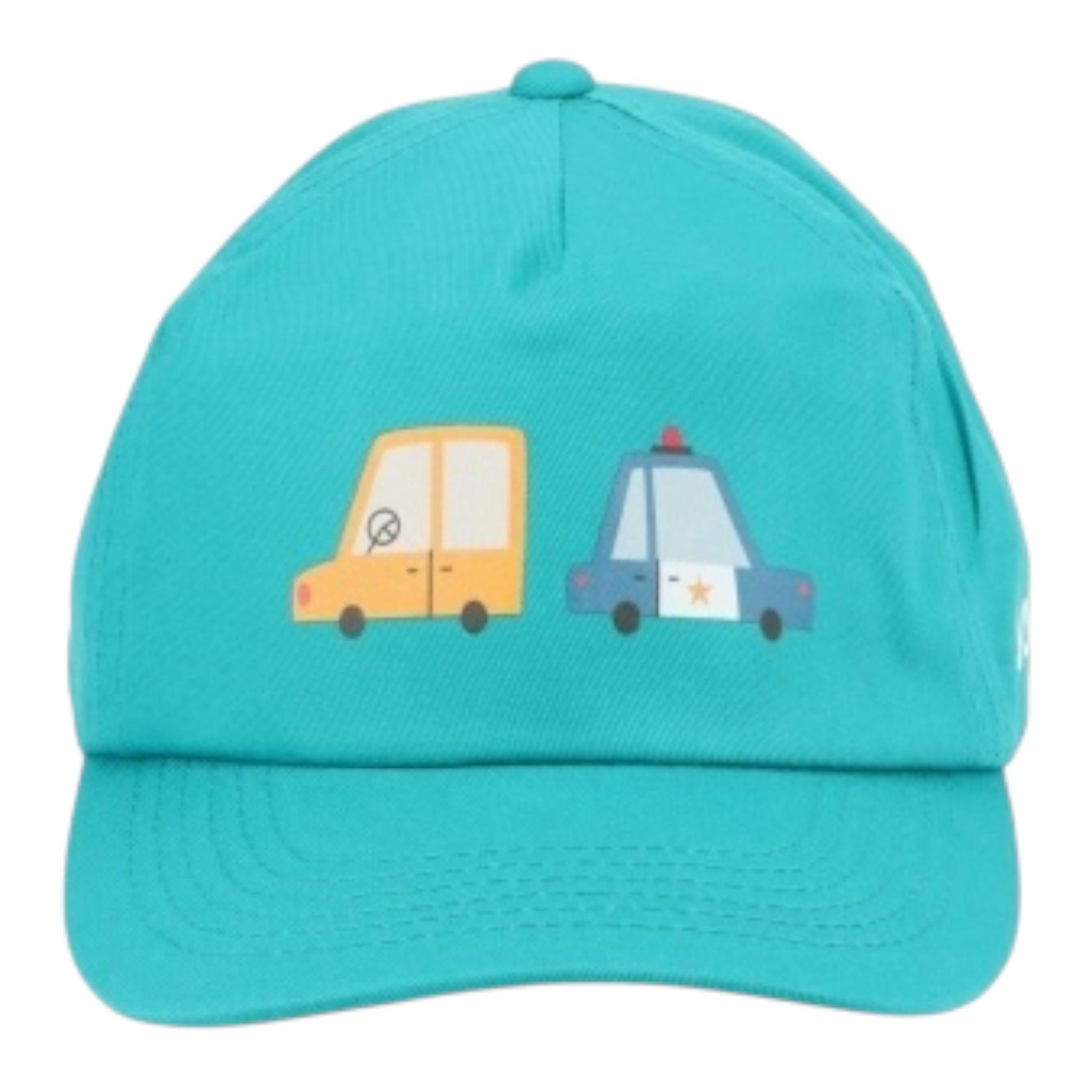 Beechfield Cappello con Visiera Tinta Unita con Stampa per Bambino DJEJO VERDE BEECHFIELD 