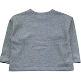 Saint Barth Felpa Chiusa Girocollo Tinta Unita per Bambina ANGELIQUE GRIGIO SAINT BARTH 