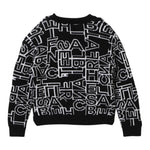 ELISABETTA FRANCHI maglia girocollo tinta unita con stampe in contrasto Nero per Neonata EGMA029N NERO ELISABETTA FRANCHI 