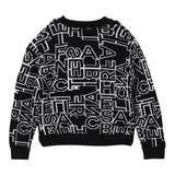 ELISABETTA FRANCHI maglia girocollo tinta unita con stampe in contrasto Nero per Neonata EGMA029N NERO ELISABETTA FRANCHI 