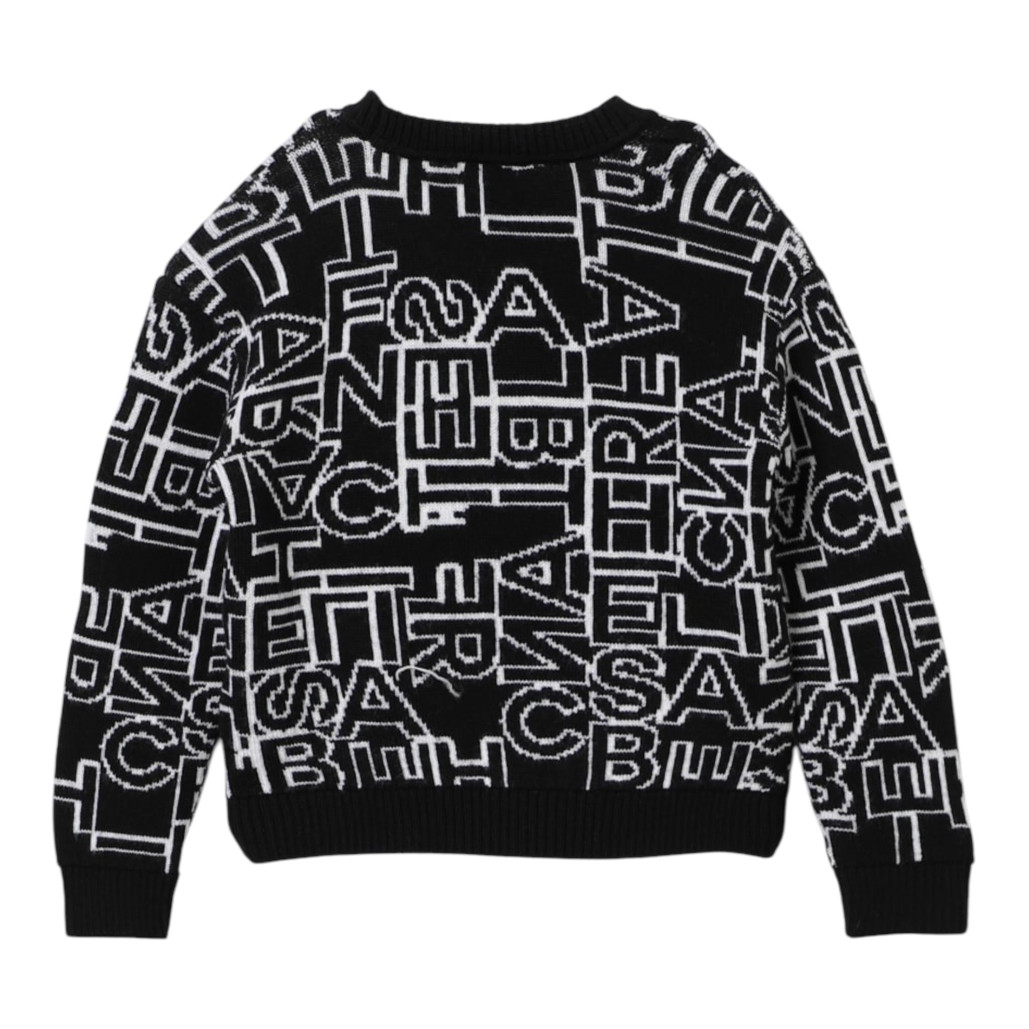 ELISABETTA FRANCHI maglia girocollo tinta unita con stampe in contrasto Nero per Neonata EGMA029N NERO ELISABETTA FRANCHI 