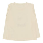 LIU JO shirt girocollo tinta unita con stampa in contrasto Panna per Bambina KF4117 PANNA LIU JO 
