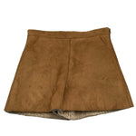 DOU DOU short tinta unita con pelliccia interna Marrone per Bambina DV6A06 MARRONE DOU DOU 