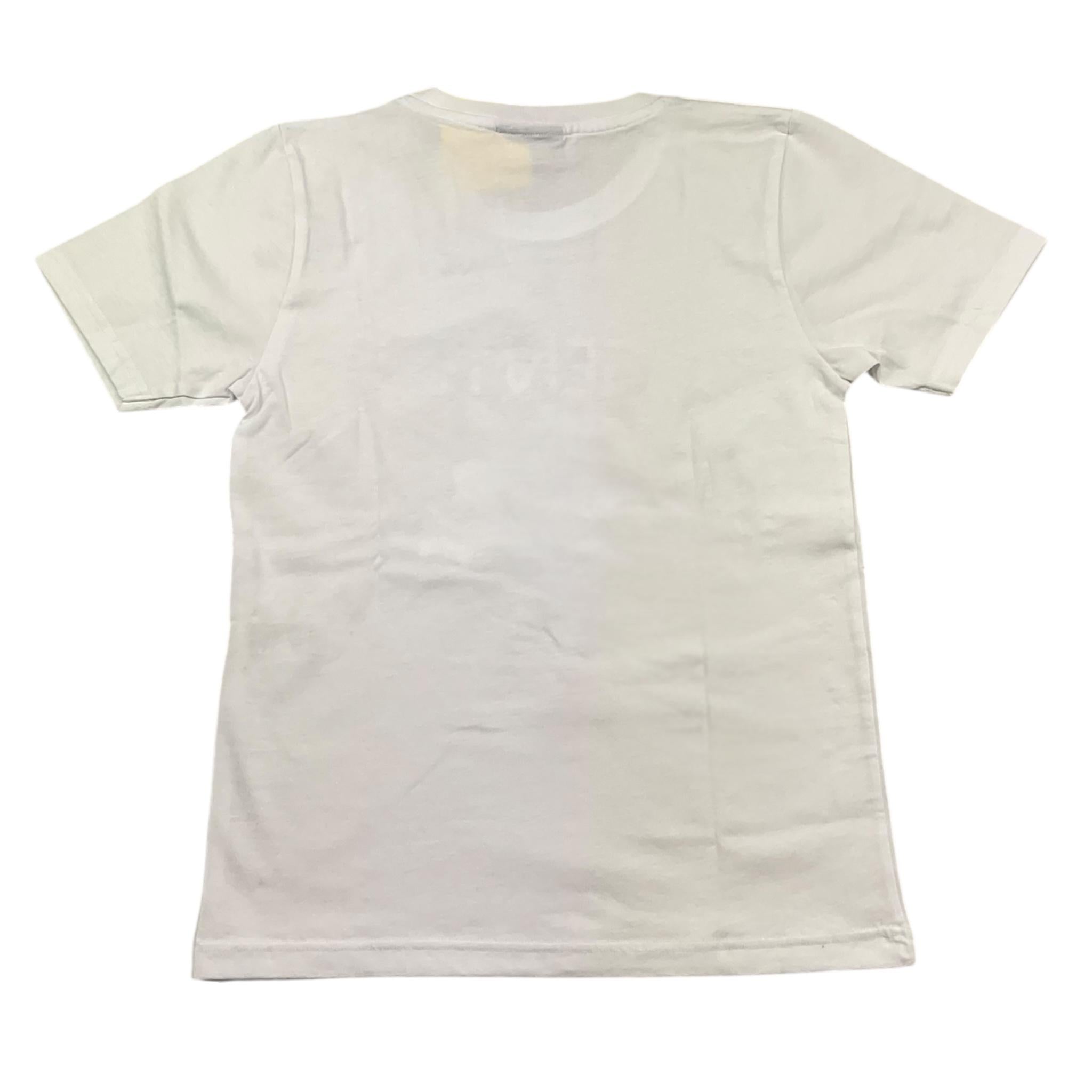 F**K T-Shirt Girocollo Tinta Unita con Stampa per Bambino FJ25J01TS87WH BIANCO F**K 