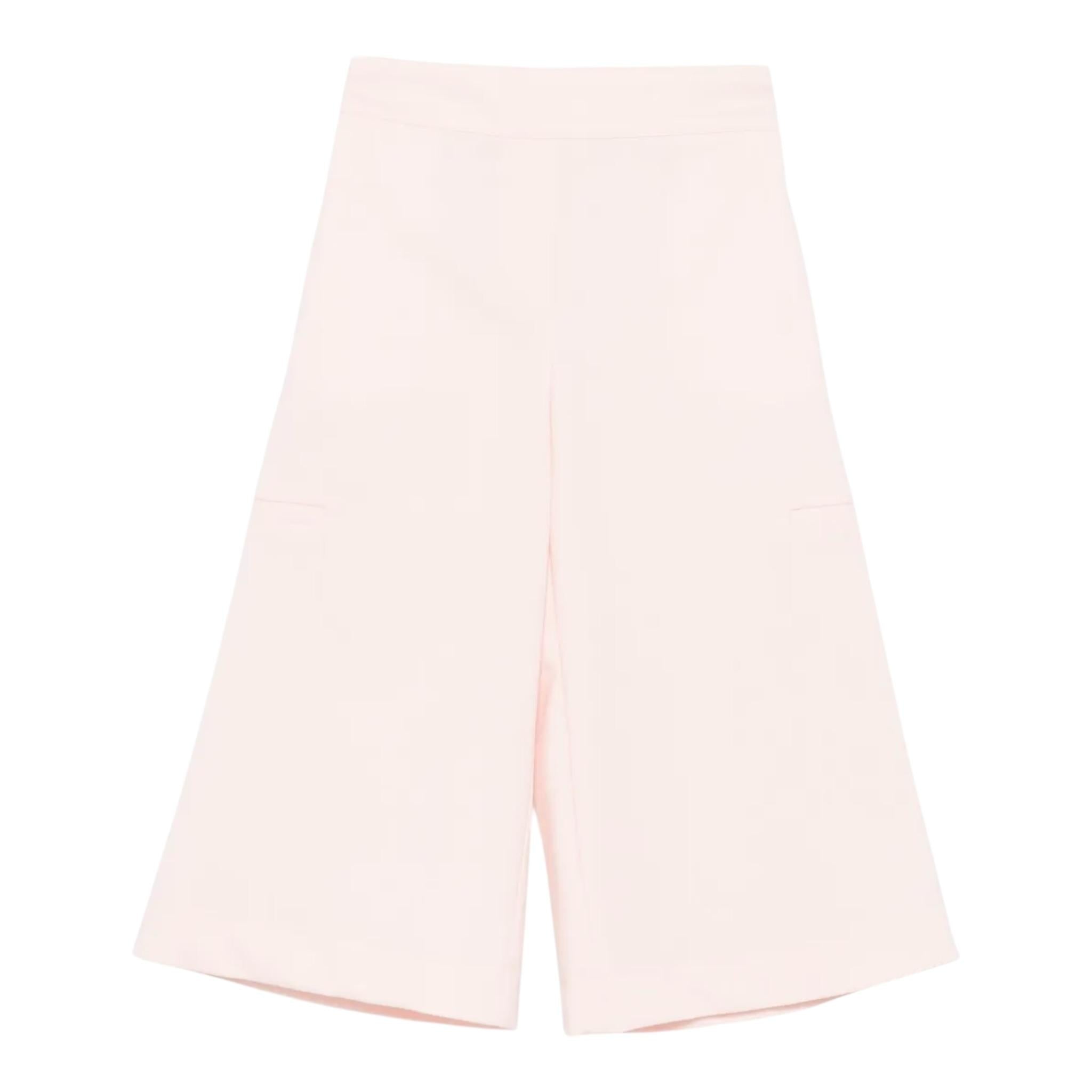 Elisabetta Franchi Pantalone Tinta Unita Modello Palazzo per Bambina EFPA286X ROSA ELISABETTA FRANCHI 
