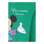 SAINT BARTH felpa tinta unita girocollo con stampa Verde per Bambino HUT000401319G VERDE SAINT BARTH 